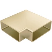 Resim 80x30 45 Derece Yandan Kanallı Dirsek Bronz Adet 