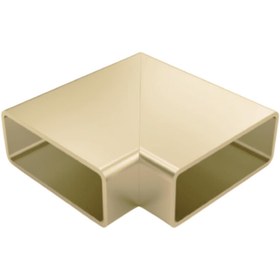 Resim 80x30 45 Derece Yandan Kanallı Dirsek Bronz Adet 