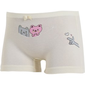 Resim Cicito Kız Çocuk Pamuklu Renkli Likralı Boxer 3'lü Paket 6300 