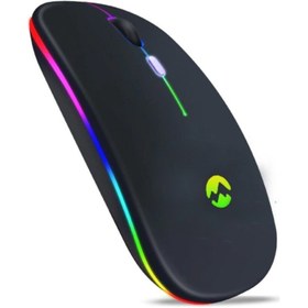 Resim EVEREST SM-BT11 USB SİYAH 2IN1 BLUETOOTH 2.4GHZ ŞARJ EDİLEBİLİR KABLOSUZ MOUSE 