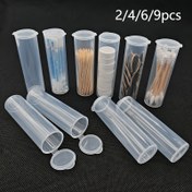 Resim 2/4/6/9/14/16 adet, Kapaklı İğne Saklama Tüpü - Nakış, Keçe ve Dikiş için Mükemmel, Mükemmel DIY Hediyesi, Dikiş Malzemeleri ve Aksesuarları 