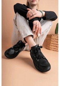 Resim Luis A Costa Lc105 Siyah St Bağcıklı Kadın Ayakkabı Renkli 