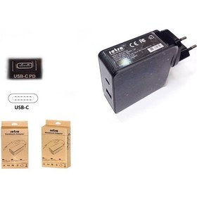 Resim Retro 60w Usb-c Pd + 12w Usb 2-in-1 Adaptör Rna-utc72 