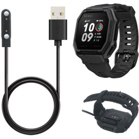 Resim Techmaster Xiaomi Amaz Fit Ares A1908 Akıllı Saat Manyetik Saat Şarj Cihazı 