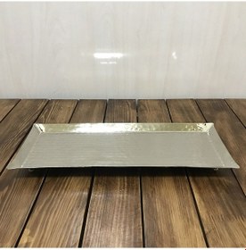 Resim Dövme Bakır Kulaklı Tepsi 