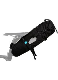 Resim Roswheel Suya Dayanıklı 10L Bisiklet Kuyruk Çantası - Siyah 