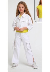Resim Escabel Kız Pantolon 24yesc2428 Krem 