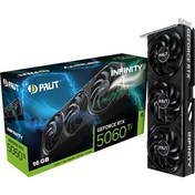Resim Palit RTX 5060 Ti VGA16XNVDPLT5060 Infinity 3 16 GB 128 Bit GDDR7 Ekran Kartı 