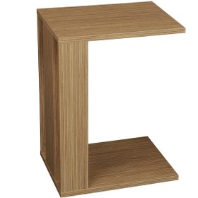 Resim Single C Yan Servis Sehpa Bambu / Tekerlekli Laptop Sehpası 