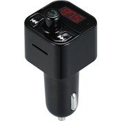 Resim Tenfowee Araç Fm Verici, Bluetooth 5.0 İle Müzik Çalar, Arama Ve Çift Usb Şarj Cihazı - Siyah 