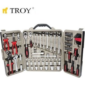 Resim Troy 21910 Profesyonel Lokma - Anahtar - Alet Seti 110 Parça Me 
