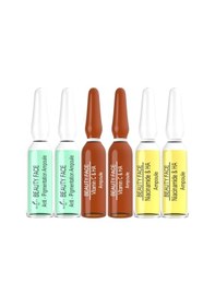 Resim Beauty Face Pigmentation + Niacinamide & HA + Vitamin C & Hyaluranic Acid Serum 3 x 2 ML 