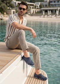Resim AQUA WAVE - Uniseks(36-45) Esnek Lacivert-Beyaz Deniz Ayakkabısı | Özel Kabartma Kaymaz Tabanlı, Hızlı Kuruyan Nefes Alabilir Plaj, Havuz ve Tekne Ayakkabısı 