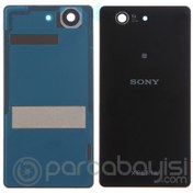 Resim Sony Xperia Z3 Mini Compact Arka Pil Kapağı Lens 