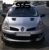 Resim Renault Clio 3 Uyumlu Piano Black Kaput Üstü Havalandırma Izgarası (01) (Sts Oto Aksesuar) 