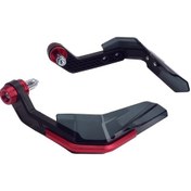 Resim Dashanshop Red Renkli Alüminyum Alaşım Motosiklet Elcik Koruyucuları - Sokak Spor Modelleri İçin Çok Fonksiyonlu 
