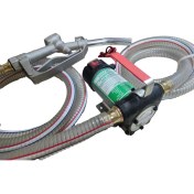 Resim Düzey/220 Volt Mazot Aktarma Pompası&5 Metre Telli Hortum&akaryakıt Tabanca Seti 