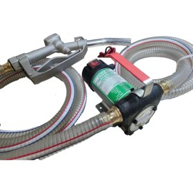 Resim Düzey/220 Volt Mazot Aktarma Pompası&5 Metre Telli Hortum&akaryakıt Tabanca Seti 