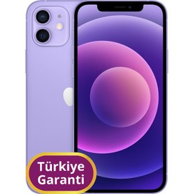 Resim Apple iPhone 12 TR Garanti | 128 GB Mor 