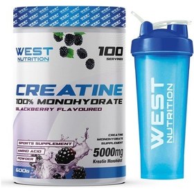 Resim West Nutrition Kreatin Monohidrat 100 Servis Aromalı + Hediye 