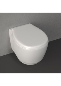 Resim İsvea Soluzione Klozet İçin Uyumlu Savoy Soft Klozet Kapağı Pp 