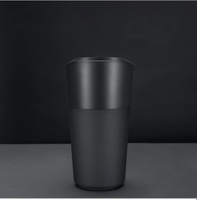 Resim Hightower Siyah Araç Çöp Kutusu, Saklama Kutusu, İçecek Tutucu, Şemsiye Ve Aksesuar Depolama 