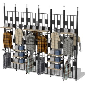 Resim Plaid Vitrin Arkası Seperatör - 245cm / 300cm / beyaz 