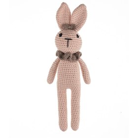 Resim Wellgro Cuddly Amigurumi Tavşancık Oyuncak-pembe 