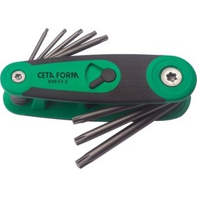 Resim Ceta Form K99-F3-2 8 Parça Çakı Tipi Torx Anahtar Seti N11.19345 