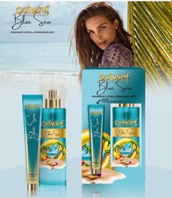 Resim Ostwint Blue Sea Fragrances Body Mist 200 ML + Body Lotion 50 ML 