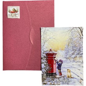 Resim Glitter Postcard - 5 