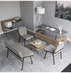 Resim Lagomood İrony Ofis Koltuk Takımı Antrasit 