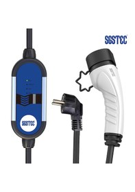 Resim Sgstec Ev Type2 16A Taşınabilir Elektrikli Araç Şarj Cihazı 