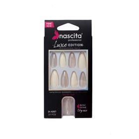 Resim Nascita Luxe Edition Badem Krem Takma Tırnak S276 24'lü 