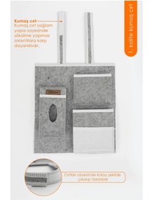 Resim Mor Design Araç İçi Organizeri - Gri - Gri / Standart 