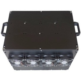 Resim RigBu Kapalı Mining Rig Kasası SK53 Fanlı Siyah 