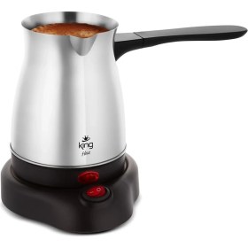 Resim K451 Haz Türk Kahve Makinesi, Şık ve Kullanışlı Metalik Tasarım 