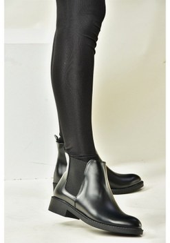 Loora Ten Cilt Topuklu Bot Açık Kahverengi