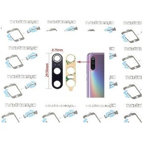 Resim Xiaomi Uyumlu Mi 9 Arka Kamera Camı Lens Yapışkanlı (247917378) 