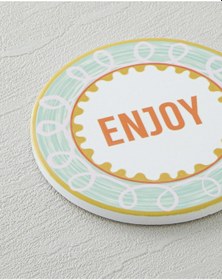 Resim English Home Bright Delight Seramik Bardak Altlığı 10 Cm Yeşil Yeşil 