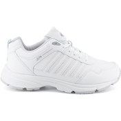 Resim MP Günlük Comfort Taban Bağcıklı Kadın Yürüyüş Ayakkabısı Ayakkabı Beyaz 