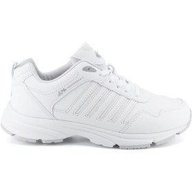 Resim MP Günlük Comfort Taban Bağcıklı Kadın Yürüyüş Ayakkabısı Ayakkabı Beyaz 