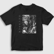 Resim Presmono Unisex Çocuk Siyah The Seer Haggard T-Shirt 