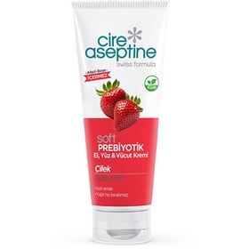 Resim Cire Aseptine Soft Çilek Prebiyotikli Krem 75 ml - Gratis 