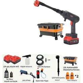 Resim En Güçlü Kömürsüz Motorlu Kova Oto Araba Klima Halı Yüksek Yıkama 