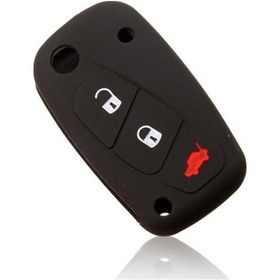 Resim Fiat Fiorino Linea Punto Peugeot Bipper Citroen Uyumlu Nemo Silikon Anahtarlık Kılıfı Siyah 