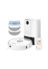 Resim Ultenic T10 Çöp İstasyonlu Akıllı Robot Süpürge 