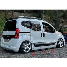 Resim Citroen Nemo Marşpiyel Alt Lipi Alt Bıçak - Piano Black Parlak - Sağ/sol 