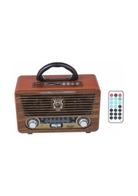 Resim Meier M-115Bt Usb/Sd Bluetooth Şarjlı Nostaljik Radyo 