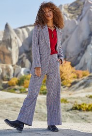 Resim Blazer Kadın Ceket Beyaz - L 